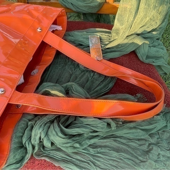 Steve Madden tote/bag. Orange. Very good condition. - Picture 6 of 13